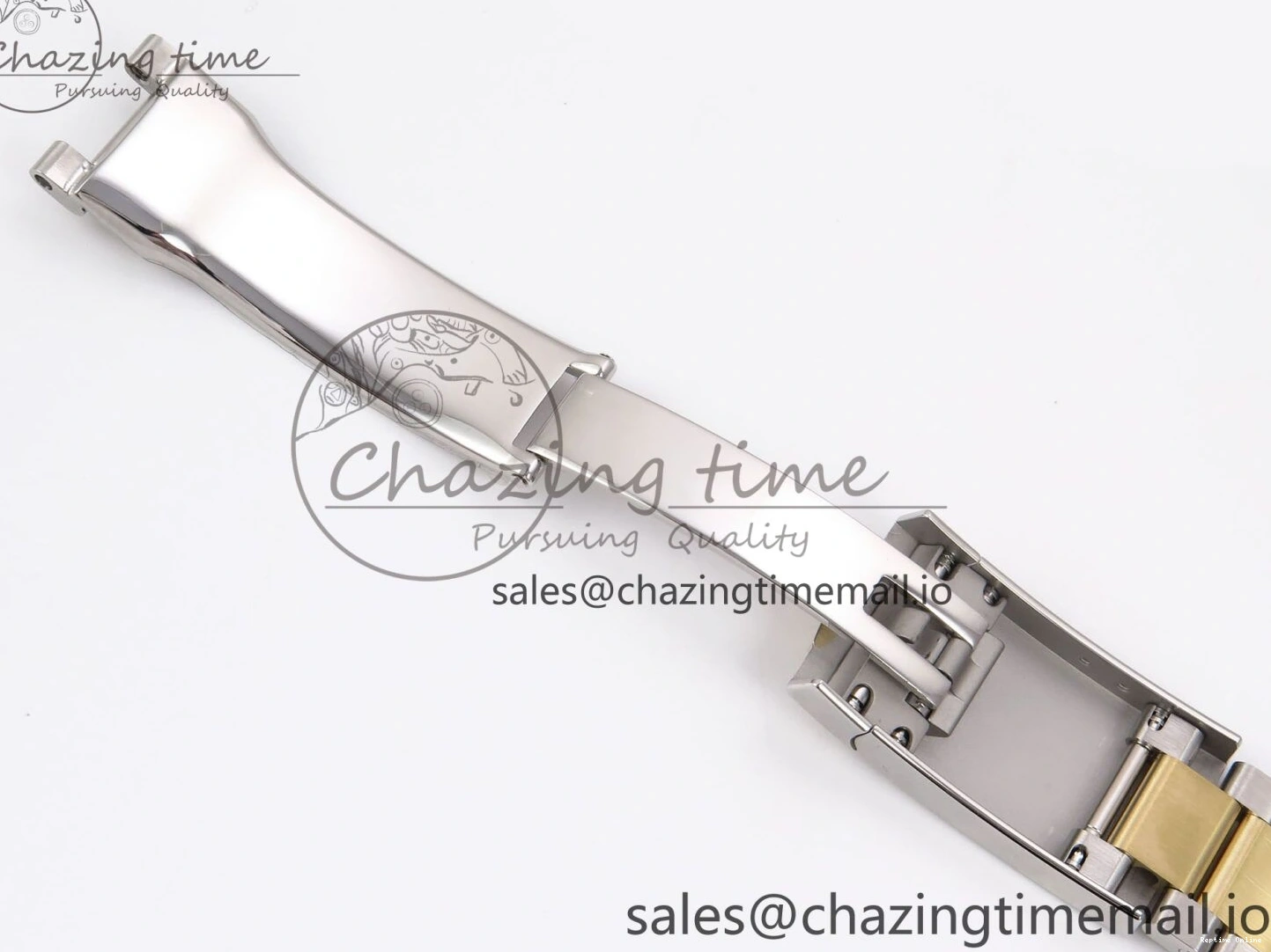 0506 DateJust 41 126333 EWEF Best Edition YG Stick Dial on SS YG Oyster Bracelet A Durable 971